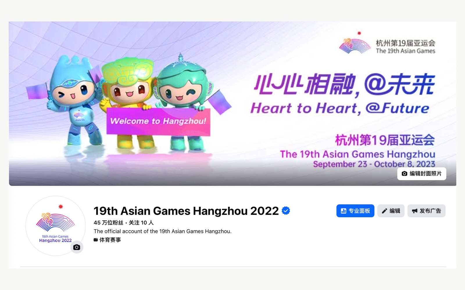 Hangzhou Asian Games Overseas Media Matrix project visual